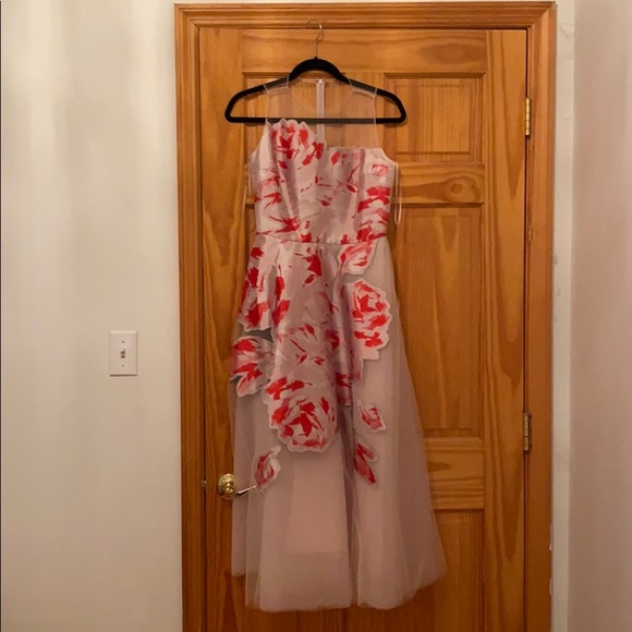 Sachin & Babi Noir Arabella Satin and Tulle dress - Picture 2 of 5